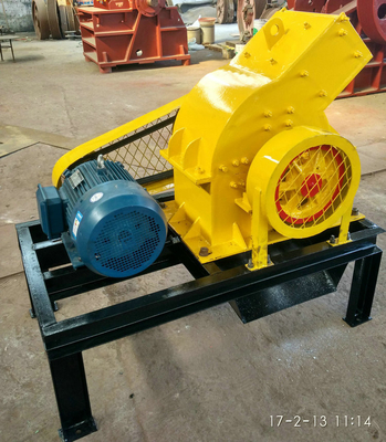 40Cr Material Cabeças de martelo Pequeno Mini Motor Diesel Moinho de martelo para trituração hardcore