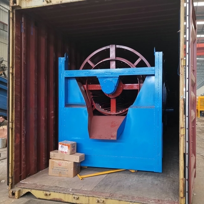 Máquina de filtragem de tambores de ouro MSW para filtragem de ouro de areia aluviais de grande capacidade