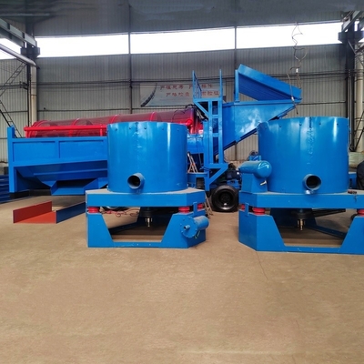 Separador de flutuação e tela de tambor de aço inoxidável para sistema de separação de ouro 50T-500T