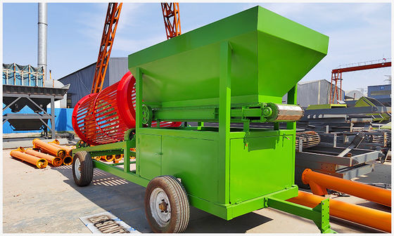 Mineração de energia Trommel de tela de lenha de fogo Serra de serralha com design durável e guia de instalação