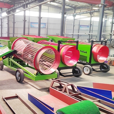 Separador por gravidade de lenha móvel tambor rotativo tambor tela de alimentação tamanho inferior a 300 mm