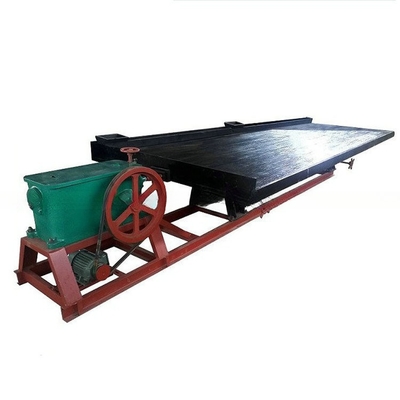 Densidade de lama 15-30% Fibra de vidro 6S Distribuidor de mesa de agitação vibratória 545x1825x1242