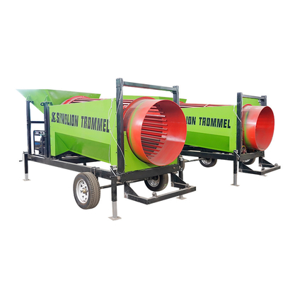Ecrã de tambor de lenha com 50-500 toneladas por hora Capacidade e 3-45KW de potência