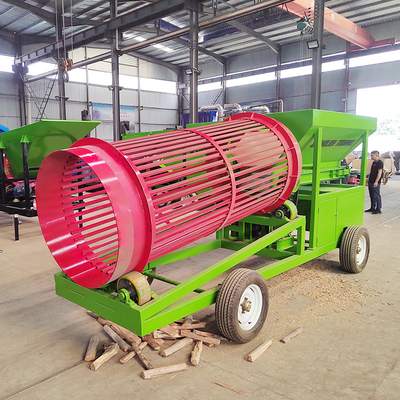 Ecrã de tambor de lenha com 50-500 toneladas por hora Capacidade e 3-45KW de potência