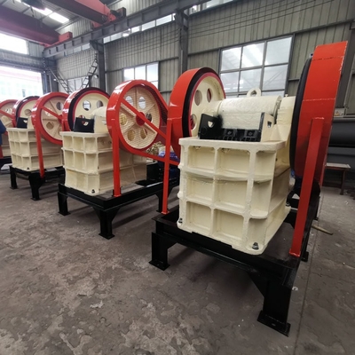 Máquina de triturar mandíbulas da série PE para construções quebradas, resíduos de blocos de cimento e tijolos