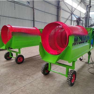 Equipamento de operações de compostagem e solo superior Mini Trommel Screen com design removível