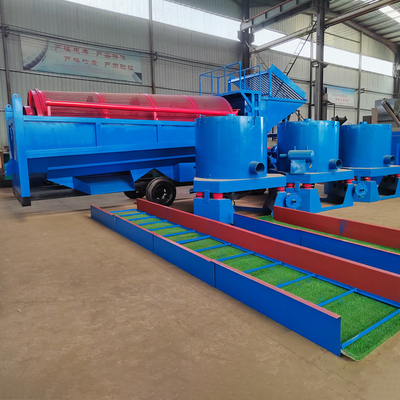 Máquina de peneira de ouro rotativa para mineração de ouro, dependendo do modelo