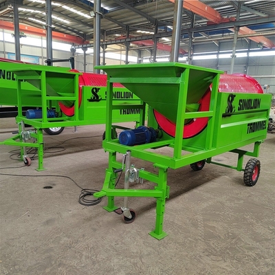 Equipamento de operações de compostagem e solo superior Mini Trommel Screen com design removível