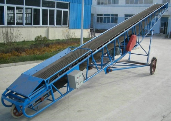 Cinturão transportador industrial de PVC pequeno para construção 100 kg Peso e tamanho personalizável