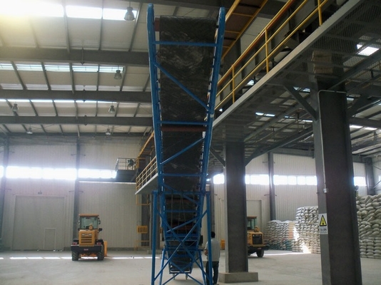 Cinturão transportador industrial de PVC pequeno para construção 100 kg Peso e tamanho personalizável