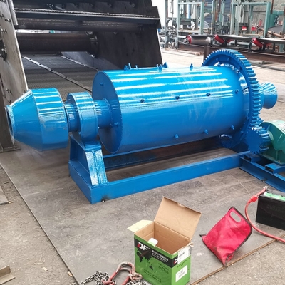 Moinho de bolas de revestimento cerâmico 900 x 1800 para linha de produção de cromita em pequena escala