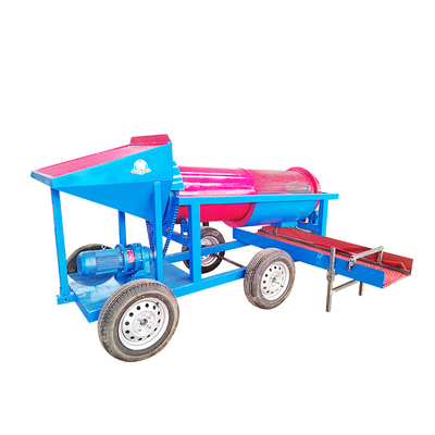 Garantia De Pequena Capacidade De Mineração De Ouro Trommel Screen Para Equipamento Móvel Lavar