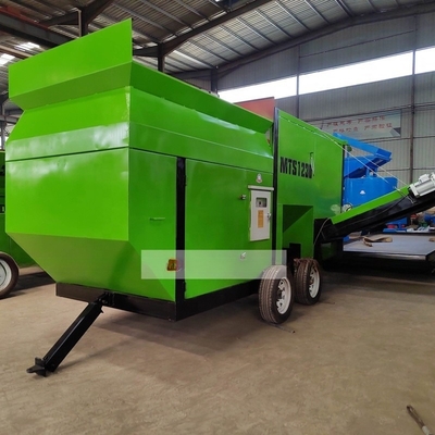 Ecrã de trompas de composto móvel com tensão de 110V-440V e tamanho de 5600x2015x2010mm