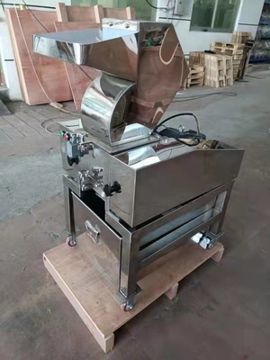 Tamanho máximo de alimentação 15 mm Planta de alta fibra Rhizome Crusher grosseiro 250 Crusher por design