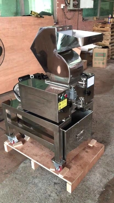 Tamanho máximo de alimentação 15 mm Planta de alta fibra Rhizome Crusher grosseiro 250 Crusher por design