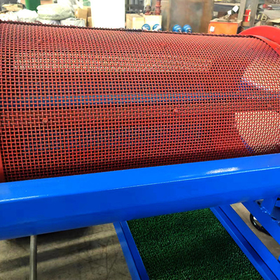 Equipamento de mineração de ouro aluvial Trommel Screen com fornecimento de peças de reposição ao longo da vida