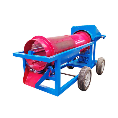 Mineração de Energia Mini Móvel Quente Colocador de Seleção de Ouro Alluvial Ouro Lavar Trommel Screen