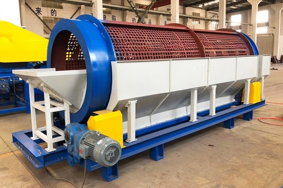 Máquina de revestimento rotativo para reciclagem de resíduos