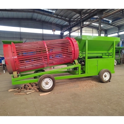 Ecrã de tambor móvel de tipo rotativo automático para aplicações de mineração de energia