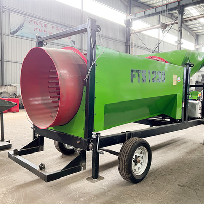 500*500*550mm de aço carbono máquina de filtragem de tambor rotativo para lenha vibratória