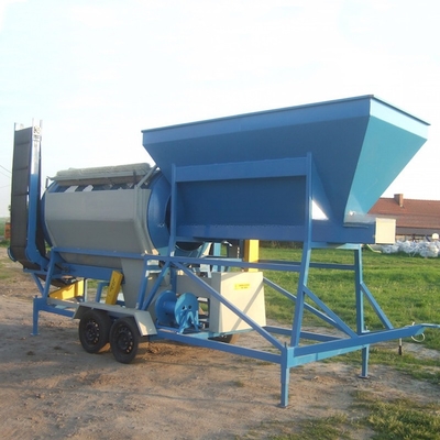 Filtragem de trombetas de composto de solo móvel e para filtragem de fertilizantes orgânicos