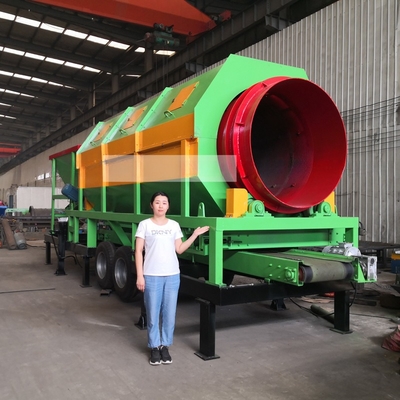 Ecrã de barril de lixo para tratamento de resíduos em 2.2T-18T Capacidade 2022 Classificação