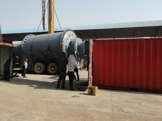 3600 KG Pequena economia de energia Minério de pedra cerâmica em pó Moinho de esferas Equipamento de máquina de moagem