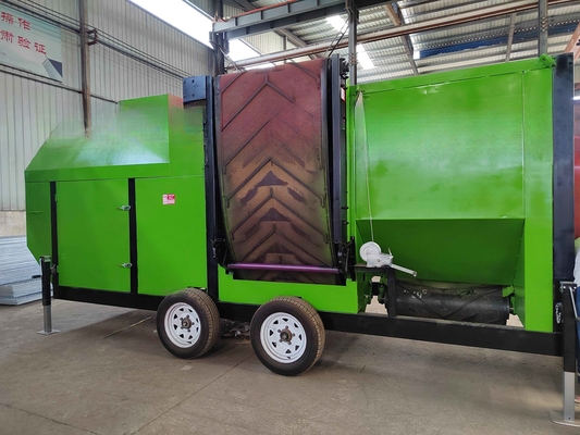 Máquina de peneira de composto móvel de alta capacidade com transportador de correia na Austrália