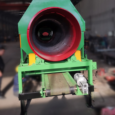 Máquina de peneira giratória móvel para compostagem para planta de compostagem