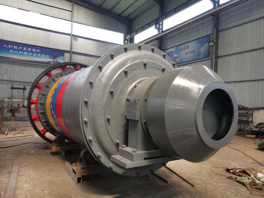 10tph Rock Gold Plant Molino de bolas Máquina de moagem Operação automática Forro cerâmico