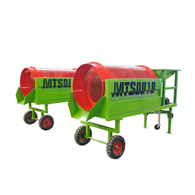 380V/415V/440V Mini Placa de aço Punching Material de triagem de composto Mobile Trommel Screen