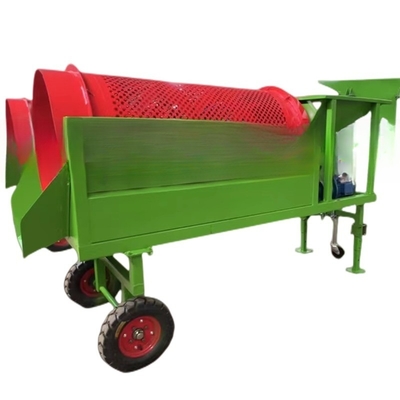 Ecrã de tromba móvel 520 KG Capacidade para operações de triagem do solo e do composto
