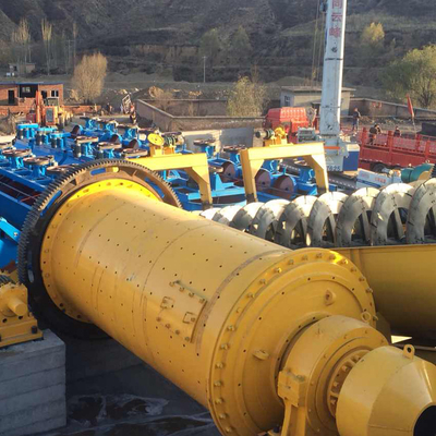 Peças de moinho de bolas portáteis de motores diesel para mineração de ouro