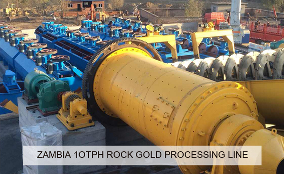 Moinho de bolas industrial de 5 toneladas do Zimbabué com projeto rotativo horizontal e capacidade de moagem