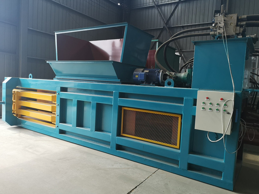 Material de embalagem de plástico Máquina de embalagem horizontal a quente para reciclagem de sucata de espuma