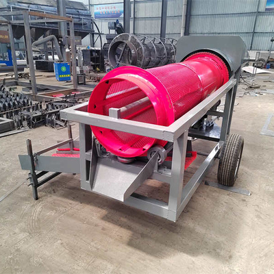 5 a 10 t/h Voltagem 220V/380V Lavadora de minas de ouro