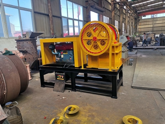 Máquina de trituração de minério de ouro, pedra, moinho de mandíbula para mineração de ouro, da fábrica de 380v