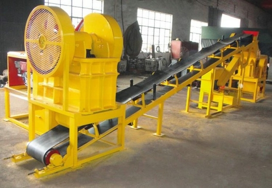 Máquina de trituração de minério de ouro, pedra, moinho de mandíbula para mineração de ouro, da fábrica de 380v