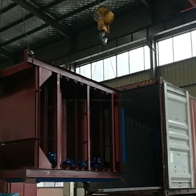 Secador automático de transporte de aço carbono de camadas múltiplas para briquetes de coque de carvão seco