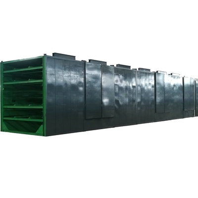 Forno de secagem industrial personalizado para linha de produção de briquete de carvão e 4 camadas