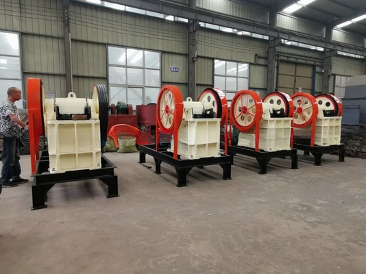 Máquina de trituração de pedras portátil de minério de ouro de 1 a 500 t/h