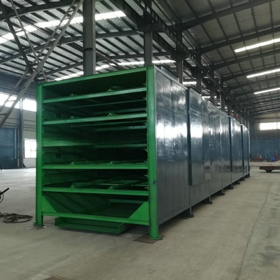 Melhor secador de cinto de malha de briquetes de carvão com largura de 0,6-2m e potência de 5,5kw