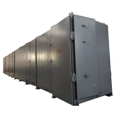 Secador automático de transporte de aço carbono de camadas múltiplas para briquetes de coque de carvão seco