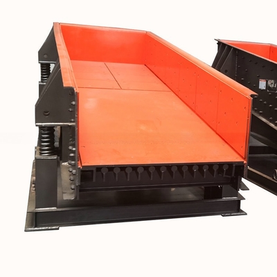 Motor Elétrico Automático Rotativo Grizzly Vibrating Feeder para Plantas de Esmagamento de Areia de Pedra