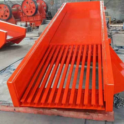 Motor Elétrico Automático Rotativo Grizzly Vibrating Feeder para Plantas de Esmagamento de Areia de Pedra