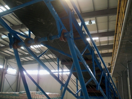 Incluir faixa transportadora de PVC industrial e velocidade ajustável variável para transporte de secador
