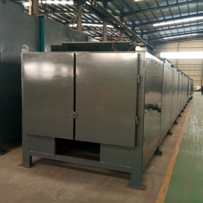 Secador de carvão de largura de flap de 1200-3800 mm para linha de produção de briquetes em oficinas de reparação de máquinas