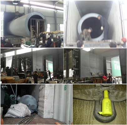 2022 Equipamento de secador de Palm Oil Efb da Malásia com 5-110kw de potência e diâmetro de tambor de 0,8-3m