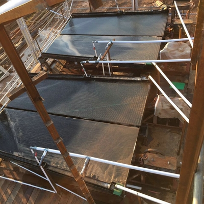 Fibra de vidro Alumínio Ligação AU 6S Tremores de sismo Tabela para a indústria de mineração de energia