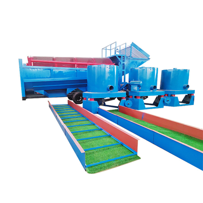 Mini Small Mobile Sand Gold Mining Trommel Wash Plant para menor do que 6mm Tamanho de descarga